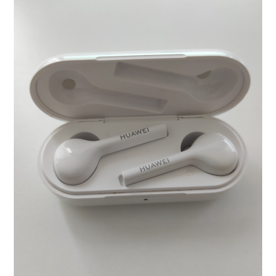 Bazar - bezdrátová sluchátka Huawei Freebuds Lite - poškrábaná krabička